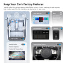 Dasaita Android13 Car Stereo for Toyota FJ Cruiser 2007-2020 Silver Wireless Carplay & Android Auto Car Radio | Qualcomm 665 | 12.3" 2K QLED Screen | Wifi+4G LTE | 6G+64G | DTS|GPS Navigation Head Unit | Optical Output