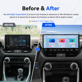 Dasaita 12.3" Car Stereo for Toyota RAV4 2019–2025
