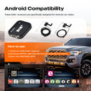 Dasaita Europe USB DAB Universal Extension Antenna Dual Receiver Adapter External Car Kit Digital Audio Broadcast DAB DAB+ Radio Antenna for Universal Android Car Radio Accessory