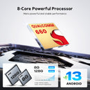 Dasaita Android 13 Carplay & Android Auto AI Box/Adapter, Voice Control/Real-time GPS/Online Music, Plug-and-Play, 8G+128G Qualcomm 660 CPU, Support HDMI Output, 4G Cellular, OEM Wired Carplay Port