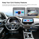 Dasaita Android13 Car Stereo for Nissan Teana Altima 2018-2021 Wireless Carplay & Android Auto Car Radio | Qualcomm 665 | 12.3" QLED 2K Screen | Wifi+4G LTE | 6G+64G/8G+256G | DTS|GPS Navigation Head Unit | Optical Output