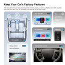 Dasaita Android13 Car Stereo for Chevrolet/GMC/Bulck Enclave 2006-2014 Wireless Carplay & Android Auto Car Radio| Qualcomm 665 | 8" QLED Screen | Wifi+4G LTE |6G+64G|DTS|GPS Navigation Head Unit| Optical Output