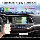 Dasaita Vivid13 Car Stereo for Toyota Highlander 2015-2019 Wireless Carplay & Android Auto Car Radio | Qualcomm 665 | 10.2" QLED Screen | Wifi+4G LTE | 8G+256G | DTS|GPS Navigation Head Unit | Optical Output