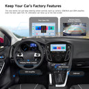 Dasaita Android13 Car Stereo for Ford Focus 2012-2018 Wireless Carplay & Android Auto Car Radio | Qualcomm 665 | 9" QLED Screen | Wifi+4G LTE | 6G+64G | DTS|GPS Navigation Head Unit | Optical Output