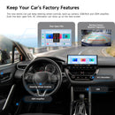 Dasaita 12.3" 2K Android 13 Stereo for Toyota Corolla 2021 2022, Qualcomm 665 8+256GB, Built-in Physical Knobs, Wireless CarPlay & Android Auto, 4G LTE, Support OEM 360 Camera