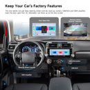 Dasaita Vivid11 Toyota 4Runner 2010 2011 2012 2013 2014 2015 2016 2017 2018 2019 Car Stereo 10.25 Inch Wireless Carplay Android Auto PX6 4G+64G Android11 Black 1280*480 DSP AHD Radio