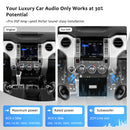 Dasaita HA-ST5 Plug & Play 4-Channel Car DSP Amplifier - High Power, Bluetooth Audio, Extreme Temp Resistance, Customizable Sound for Premium In-Car Audio