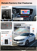 Dasaita Android13 Car Stereo for KlA K5 Optima 2011-2013 Wireless Carplay & Android Auto Car Radio|Qualcomm 665|9" QLED Screen|Wifi+4G LTE|6+64G|DTS Head Unit|Optical Output