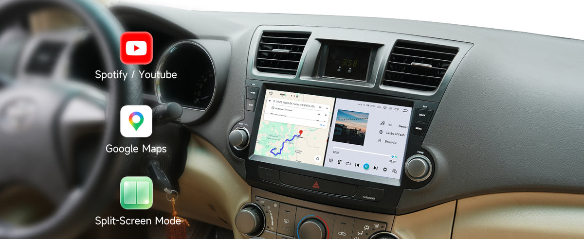 Navigation, Internet & Apps