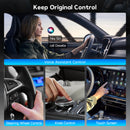 Dasaita Android 13 Carplay & Android Auto AI Box/Adapter, Voice Control/Real-time GPS/Online Music, Plug-and-Play, 8G+128G Qualcomm 660 CPU, Support HDMI Output, 4G Cellular, OEM Wired Carplay Port
