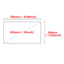 Dasaita Car DVD GPS Glass Screen Protector 9 Inch and 10.2 Inch Android Tablet High Transmittance Glass Protective Film 22.5*12.8MM(Need to buy together with the unit)