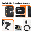 Dasaita Europe USB DAB Universal Extension Antenna Dual Receiver Adapter External Car Kit Digital Audio Broadcast DAB DAB+ Radio Antenna for Universal Android Car Radio Accessory
