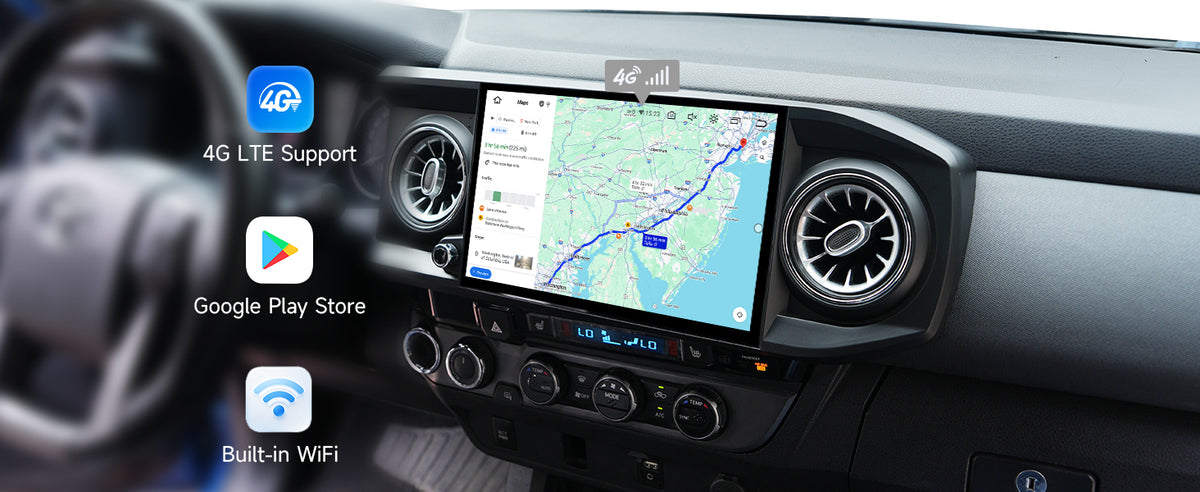GPS + Wi-Fi + 4G LTE