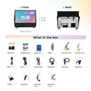 Dasaita Vivid13 Car Stereo for Toyota Tundra 2007-2013/Sequoia 2014-2022 LHD Wireless Carplay & Android Auto Car Radio | Qualcomm 665 | 11.5" QLED Screen | Wifi+4G LTE | 8G+256G | DTS|GPS Navigation Head Unit | Optical Output