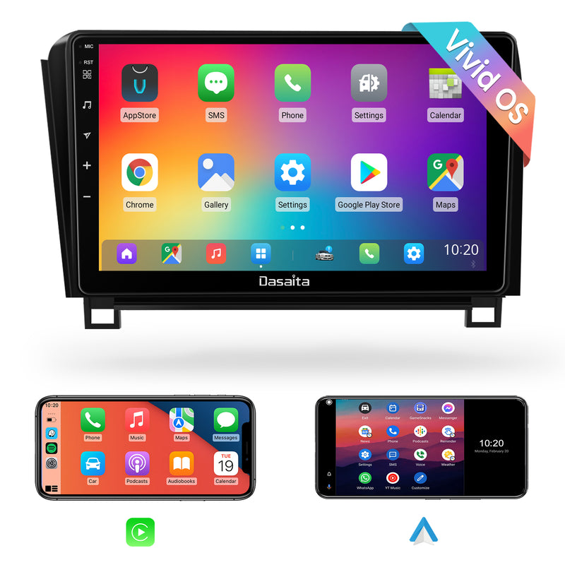 High-performance Car Stereo for Toyota Tundra/Sequoia with Carplay and Android Auto