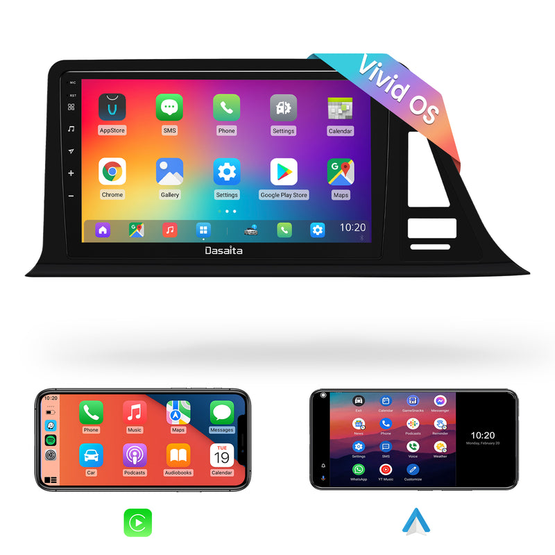 Dasaita Vivid11 Toyota CHR 2016 2017 2018 2019 2020 Car Stereo 9 Inch Carplay Android Auto PX6 4G+64G Android11 1280*720 DSP AHD Radio