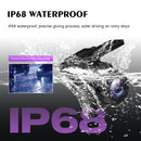 Dasaita Backup/Front View Camera 170° Super Wide Angle and Fisheye Correction 1080P Clear Night Vision Rear View Camera IP68K Waterproof Universal Reverse Camera for Car,SUV,Truck Pickup,Camper,Van AHD Camera