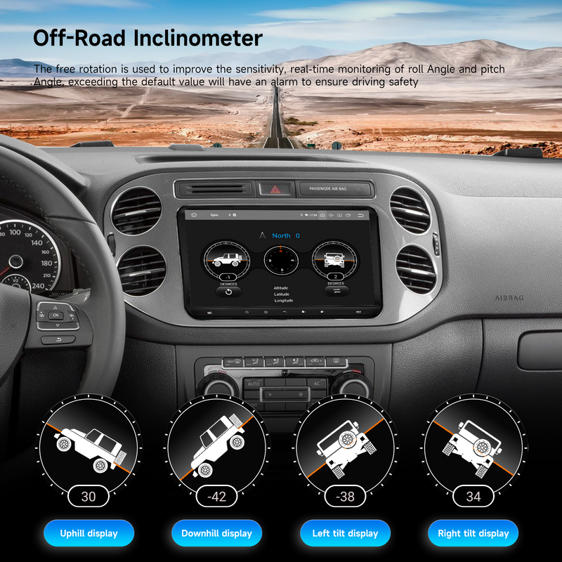 Dasaita Android13 Car Stereo for VW Polo Golf Tiguan Passat Skoda Universal Wireless Carplay & Android Auto Car Radio| Qualcomm 665 | 9" QLED Screen | Wifi+4G LTE |6G+64G|DTS|GPS Navigation Head Unit| Optical Output