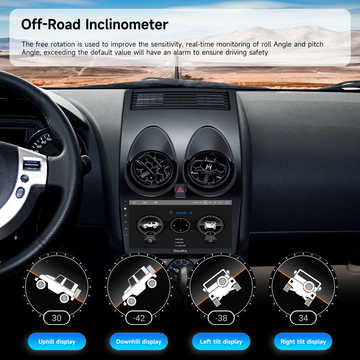 Autoradio Android 13 9" Pour Nissan Qashqai J10 2006-2016 - 4G+64G, CarPlay/Android Auto Sans Fil, Caméra Recul