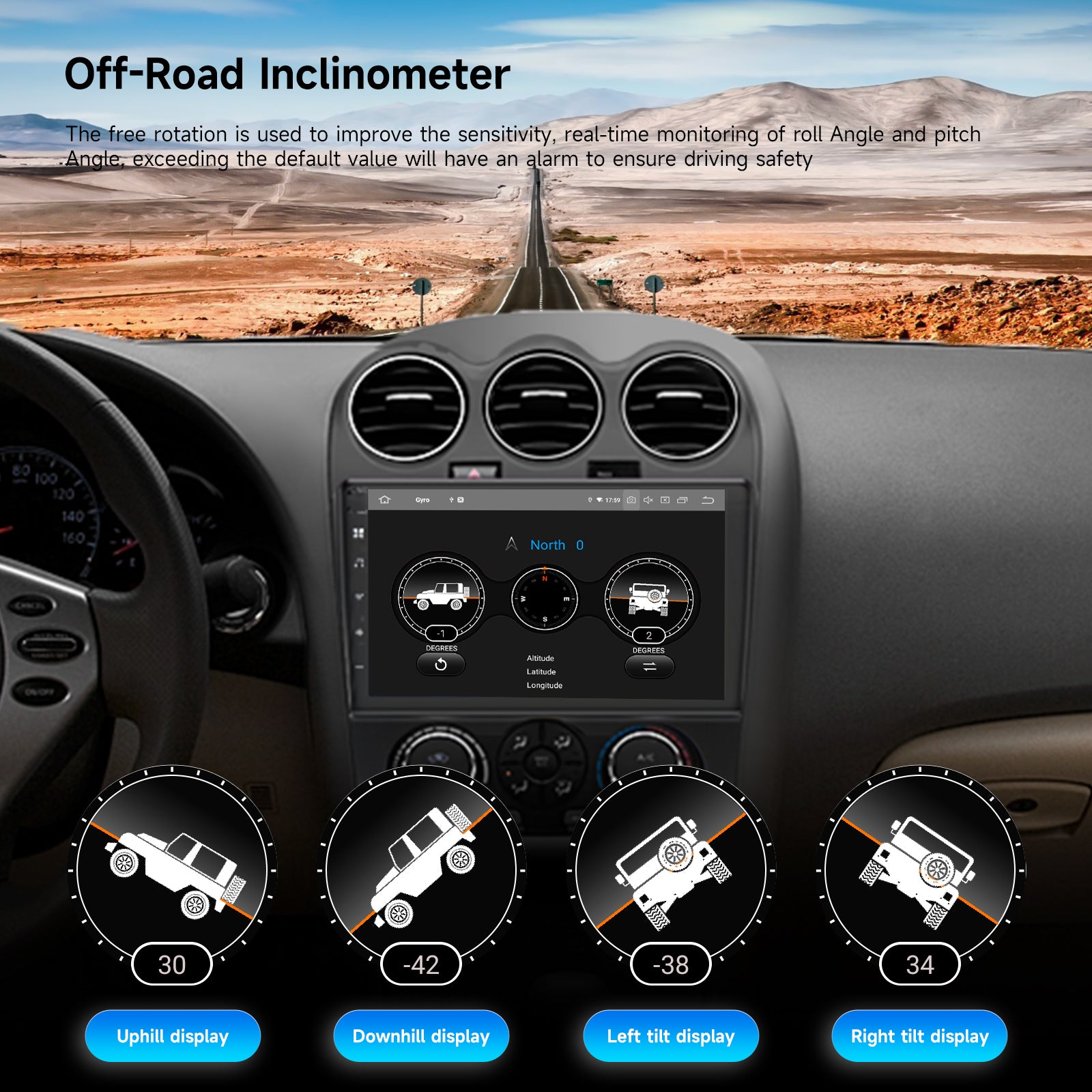 Dasaita Android13 Car Stereo for Nissan Altima 2008-2012 Wireless Carplay & Android Auto Car Radio| Qualcomm 665 | 9" QLED Screen | Wifi+4G LTE |6G+64G|DTS|GPS Navigation Head Unit| Optical Output