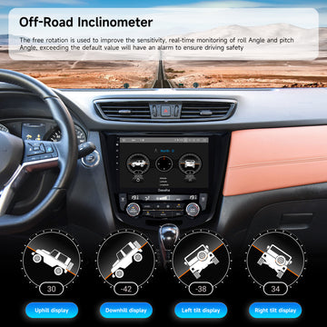 Android 13 Autoradio Pour Nissan Qashqai J11 X-Trail Rouge (2014-2018