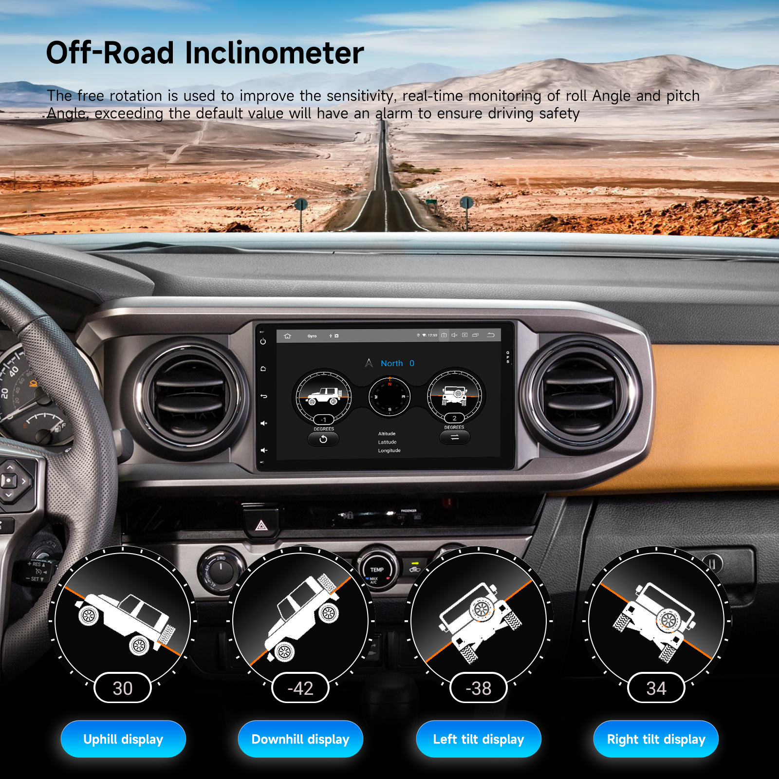 Dasaita Plug & Play Android 13 Car Stereo for Toyota | 9″ QLED Screen | Qualcomm 665 6/8+64/256GB | Wireless CarPlay & Android Auto | 4G LTE | TDA7850 & DTS Sound | GPS Navigation