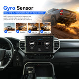 Dasaita Tundra head unit gyroscope and inclinometer display