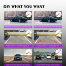 Dasaita Backup/Front View Camera 170° Super Wide Angle and Fisheye Correction 1080P Clear Night Vision Rear View Camera IP68K Waterproof Universal Reverse Camera for Car,SUV,Truck Pickup,Camper,Van AHD Camera