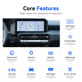 Dasaita 12.3" Android Head Unit for Toyota Land Cruiser / LC250 2024–2026