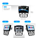 Dasaita Android13 Car Stereo for Dodge Ram 1500 2019-2022 (Auto AC) Wireless Carplay & Android Auto Car Radio | Qualcomm 665 | 10.2" QLED Screen | Wifi+4G LTE | 6G/8G+64G/256G | DTS|GPS Navigation Head Unit | Optical Output