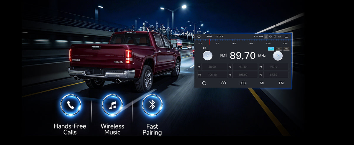 Radio, Bluetooth & Music
