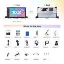 Dasaita Vivid13 Car Stereo for Toyota Highlander 2015-2019 Wireless Carplay & Android Auto Car Radio | Qualcomm 665 | 10.2" QLED Screen | Wifi+4G LTE | 8G+256G | DTS|GPS Navigation Head Unit | Optical Output