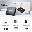 Dasaita HA-ST5 Plug & Play 4-Channel Car DSP Amplifier - High Power, Bluetooth Audio, Extreme Temp Resistance, Customizable Sound for Premium In-Car Audio