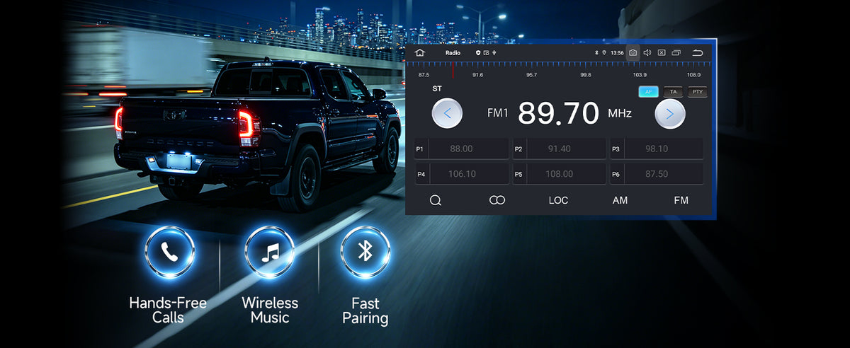 Radio, Bluetooth & Music
