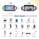 Dasaita Vivid13 Car Stereo for Toyota Tundra 2022-2025 Black Wireless Carplay & Android Auto Car Radio | Qualcomm 665 | 14" 2K QLED Screen | Wifi+4G LTE |8G+256G | DTS|GPS Navigation Head Unit | Optical Output