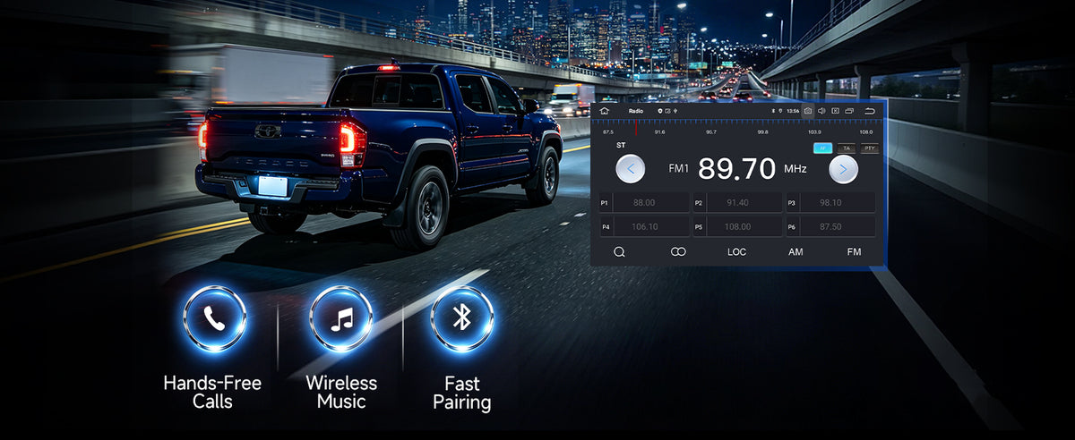 Radio, Bluetooth & Music