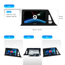 Dasaita Android13 Car Stereo for Toyota C-HR/CHR/C HR 2016-2020 Wireless Carplay & Android Auto Car Radio | Qualcomm 665 | 9" QLED Screen | Wifi+4G LTE | 6G/8G+64G/256G |DTS|GPS Navigation Head Unit | Optical Output