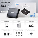 Dasaita HA-ST5 Plug & Play 4-Channel Car DSP Amplifier - High Power, Bluetooth Audio, Extreme Temp Resistance, Customizable Sound for Premium In-Car Audio