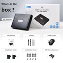 Dasaita HA-ST5 Plug & Play 4-Channel Car DSP Amplifier - High Power, Bluetooth Audio, Extreme Temp Resistance, Customizable Sound for Premium In-Car Audio