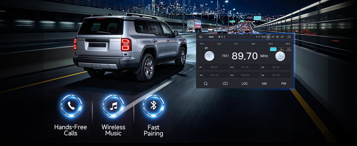 Radio, Bluetooth & Music