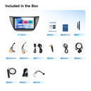 Dasaita Android13 Car Stereo for Mitsubishi Lancer EVO 9 2005-2007 Wireless Carplay & Android Auto Car Radio | Qualcomm 665 | 9" QLED Screen | Wifi+4G LTE | 6G+64G | DTS|GPS Navigation Head Unit | Optical Output