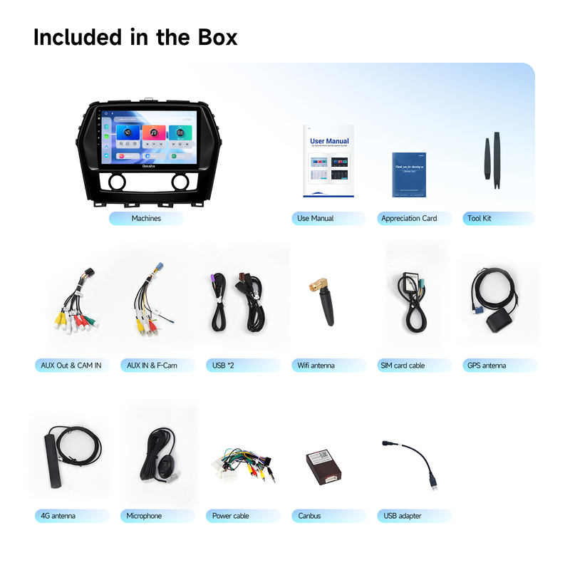 Dasaita Android13 Car Stereo for Nissan Maxima 2015-2018 Wireless Carplay & Android Auto Car Radio | Qualcomm 665 | 10.2" QLED Screen | Wifi+4G LTE | 6G+64G | DTS|GPS Navigation Head Unit | Optical Output