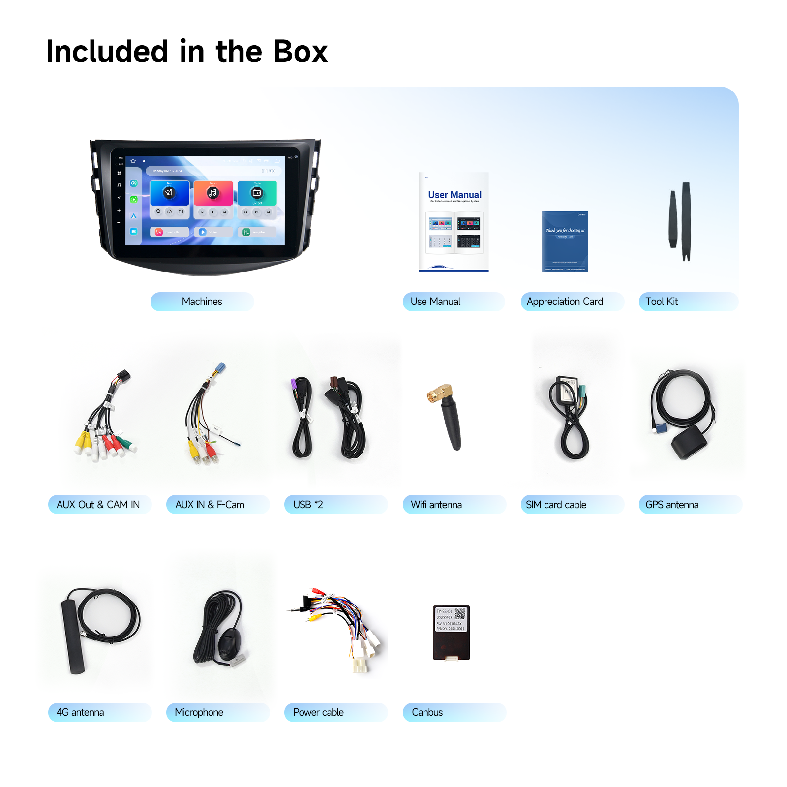 Dasaita Android13 Car Stereo for Toyota RAV4 2007-2011 Wireless Carplay & Android Auto Car Radio | Qualcomm 665 | 9" QLED Screen | Wifi+4G LTE | 6G+64G | DTS|GPS Navigation Head Unit | Optical Output