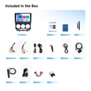 Dasaita Android13 Car Stereo for Mazda 5 2004-2010 Wireless Carplay & Android Auto Car Radio| Qualcomm 665 | 9" QLED Screen | Wifi+4G LTE |6G+64G|DTS|GPS Navigation Head Unit| Optical Output