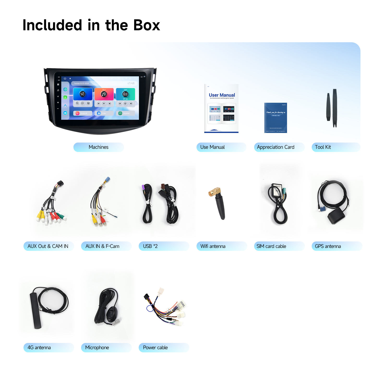 Dasaita Android13 Car Stereo for Toyota RAV4 2007-2011 Wireless Carplay & Android Auto Car Radio | Qualcomm 665 | 9" QLED Screen | Wifi+4G LTE | 6G+64G | DTS|GPS Navigation Head Unit | Optical Output