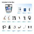 Dasaita Android 13 Car Stereo for 2015-2018 Subaru Forester 4 & 2016-2021 Subaru WRX Wireless Carplay & Android Auto Car Radio | Qualcomm 665 | 9"/8" QLED Screen | Wifi+4G LTE | 6G+64G | DTS Head Unit | Optical Output