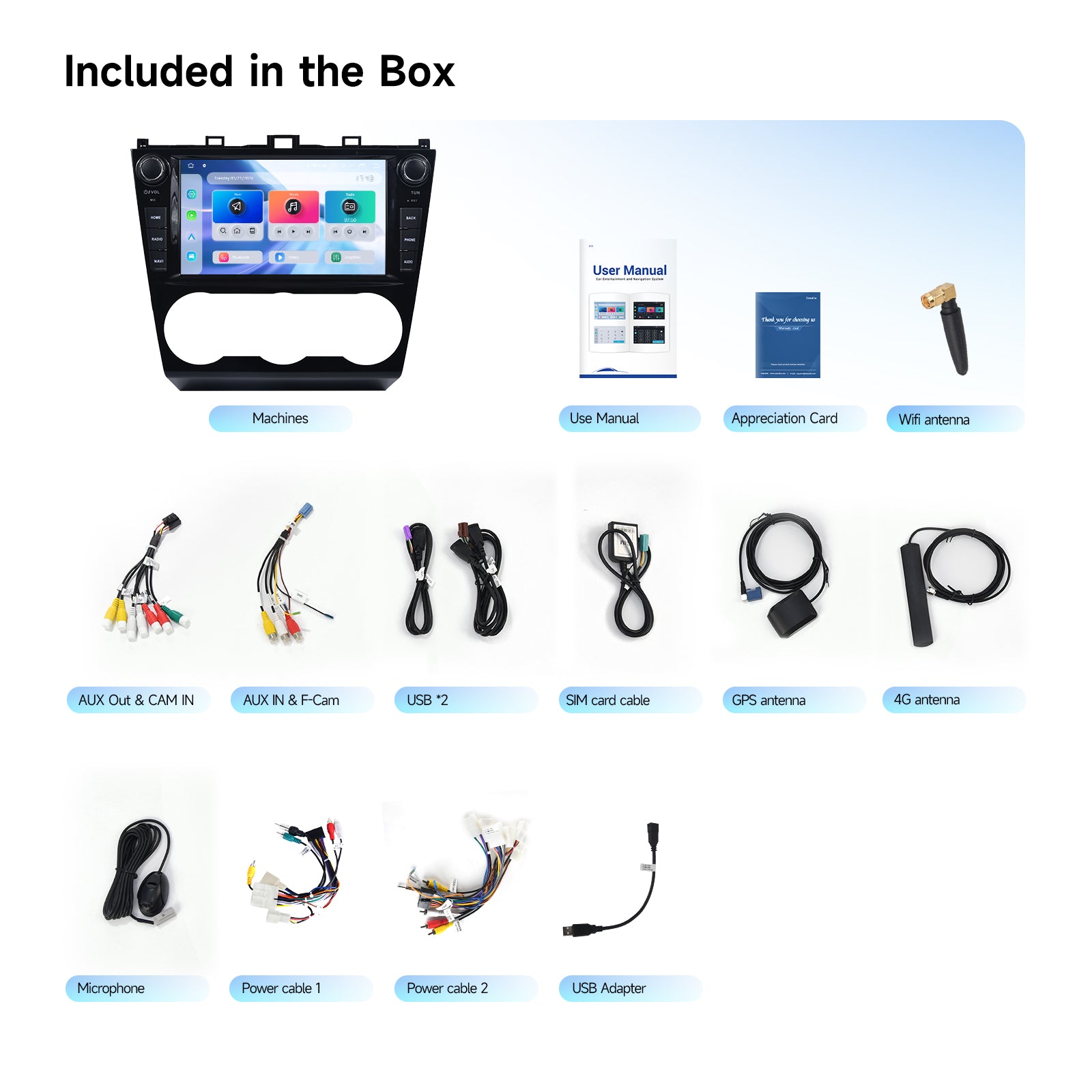 Dasaita Android 13 Car Stereo for 2015-2018 Subaru Forester 4 & 2016-2021 Subaru WRX Wireless Carplay & Android Auto Car Radio | Qualcomm 665 | 9"/8" QLED Screen | Wifi+4G LTE | 6G+64G | DTS Head Unit | Optical Output