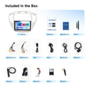 Dasaita Android13 Car Stereo for Toyota Highlander 2000-2006 Wireless Carplay & Android Auto Car Radio | Qualcomm 665 | 9" QLED Screen | Wifi+4G LTE | 6G+64G | DTS|GPS Navigation Head Unit | Optical Output