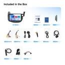 Dasaita Android13 Car Stereo for Honda Fit Jazz 2008-2013 RHD Grey Wireless Carplay & Android Auto Car Radio| Qualcomm 665 | 10.2" QLED Screen | Wifi+4G LTE |6G+64G|DTS|GPS Navigation Head Unit| Optical Output