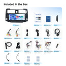 Dasaita Vivid11 Toyota 4Runner 2010 2011 2012 2013 2014 2015 2016 2017 2018 2019 Car Stereo 10.25 Inch Wireless Carplay Android Auto PX6 4G+64G Android11 Black 1280*480 DSP AHD Radio